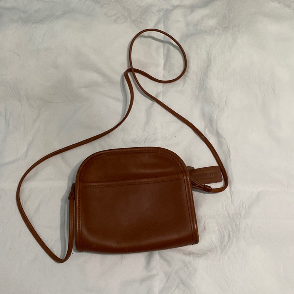 Authentic brown COACH shoulder bag